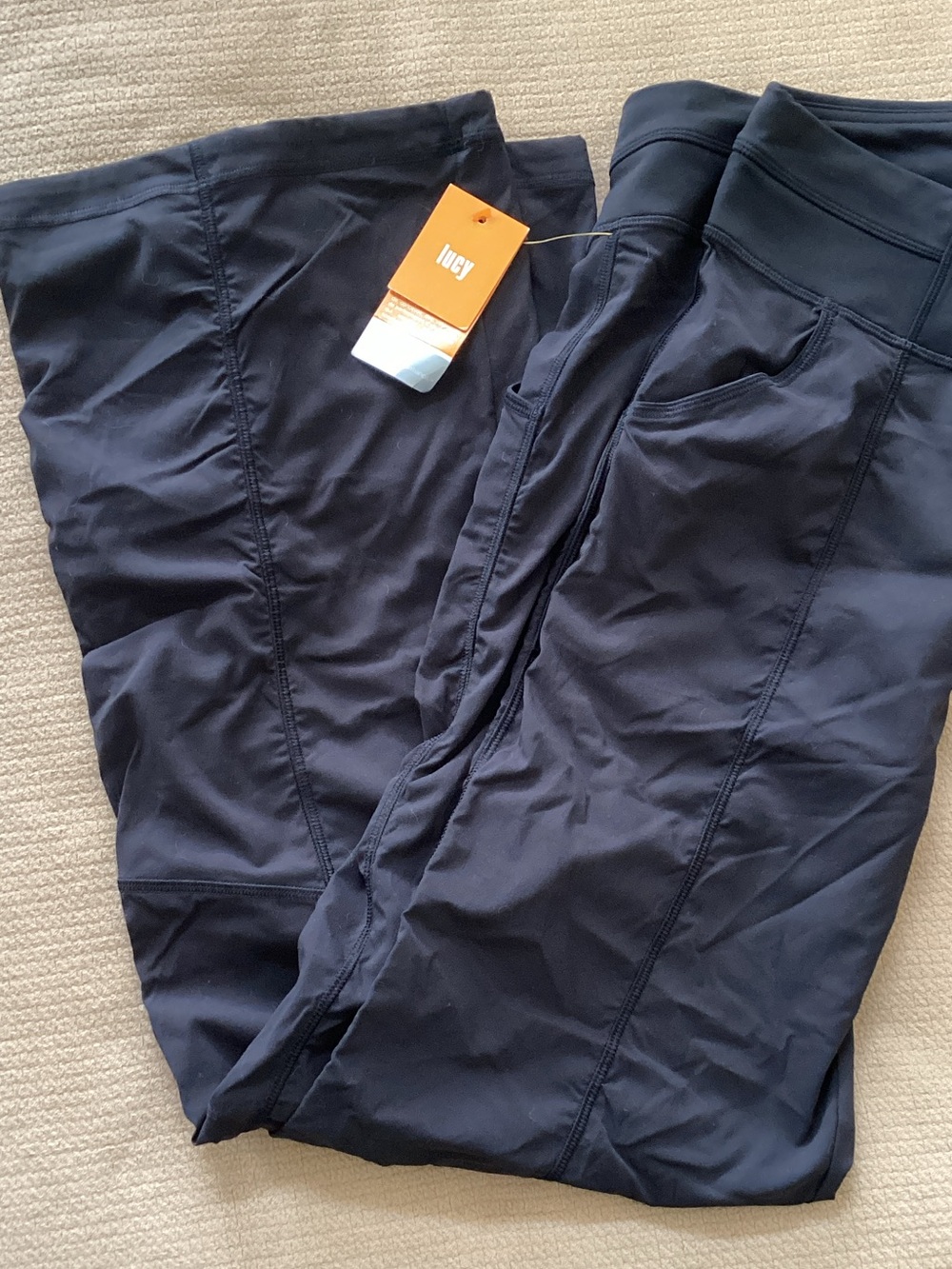 Lucy Black Track Pants Joggers - Picture 6 of 6